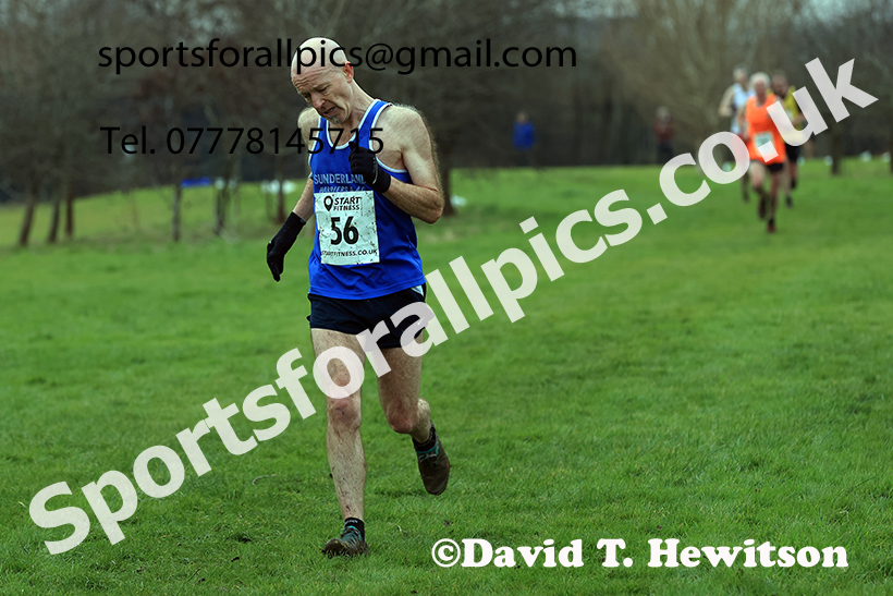 Mens 35s to 64s and, 2025 NEMAA Cross Country Champs., Acklam, Middlesbrough. Photo: David T. Hewitson/Sports for All Pics